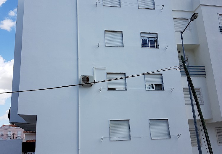 Reparação e pintura de fachada de prédio