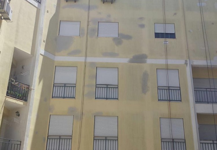Pintura de Edifício com Rapel