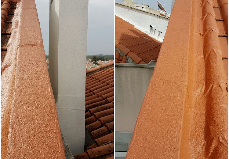 Impermeabilização de telhados e coberturas