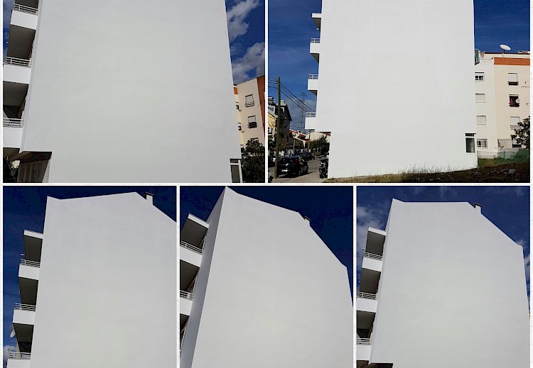 Reparação e Pintura de uma empena