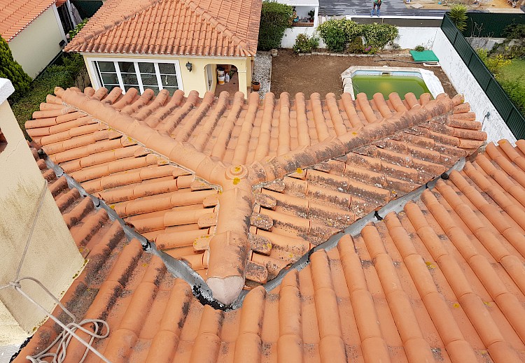 Pintura exterior da moradia