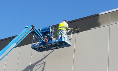 Pintura com Plataformas Suspensas ou Bailéus
